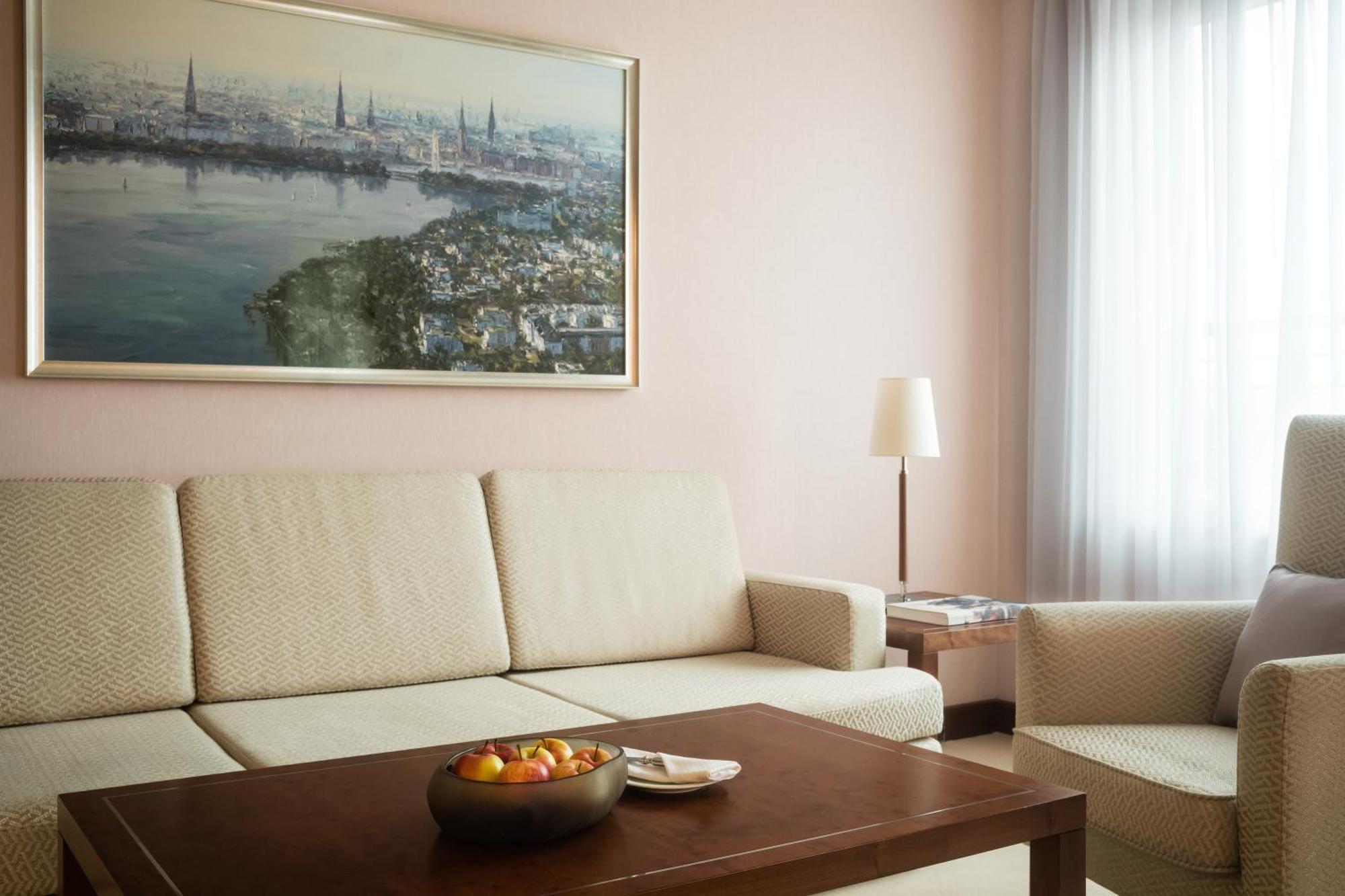 Grand Elysee Αμβούργο Εξωτερικό φωτογραφία A 3D rendering of a living room